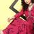Women printed pleated kurta with palazzos
