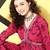 Women printed pleated kurta with palazzos