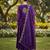 Women ethnic motifs embroidered panelled kurta with palazzos & with dupatta