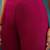 Floral embroidered v-neck thread work straight kurta with trousers and dupatta