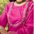 Women ethnic motifs embroidered empire gotta patti kurta with trousers & with dupatta