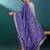 Zari v-neck straight kurta with trousers with dupatta