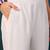 Zari v-neck straight kurta with trousers with dupatta