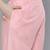 Women pink ethnic motifs embroidered mirror work pure cotton kurta with trousers & with dupatta