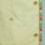 Floral printed v-neck thread work straight kurta with trousers & dupatta