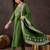 Women ethnic motifs embroidered kurta with trousers & dupatta