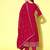 Floral embroidered regular sequinned anarkali kurta with trousers & dupatta