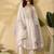 Women floral embroidered regular sequinned kurta with trousers & dupatta