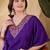 Women ethnic motifs embroidered kaftan kurta with trousers