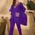 Women ethnic motifs embroidered kaftan kurta with trousers