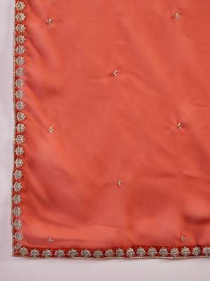 Women ethnic motifs embroidered kurta with trousers & dupatta 4