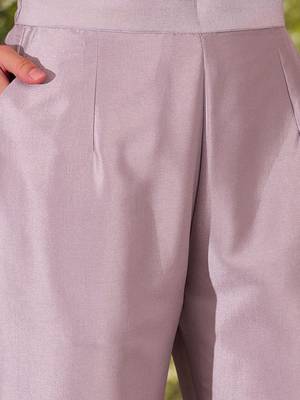 Women ethnic motifs panelled sequinned kurta with trousers & with dupatta 3