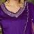 Women ethnic motifs embroidered pleated thread work kurta with trousers & with dupatta
