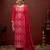 Women embroidered regular sequinned kurta with trousers &  dupatta