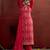 Women embroidered regular sequinned kurta with trousers &  dupatta