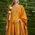 Floral embroidered sequinned anarkali kurta with salwar and dupatta