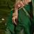 Floral embroidered sequinned anarkali kurta with salwar and dupatta