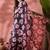 Floral printed wrap ethnic dress with dupatta