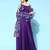 Floral printed anarkali shaped no sleeves a-line kurtas