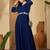 Zari sequence thread embroidered ethnic dress