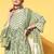 Printed pure cotton a-line kurta with sharara & dupatta set