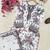 White embroidered maslin cotton co-ord set
