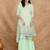 Women sequin embroidered tassel-detail straight kurta & sharara with dupatta