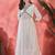 Women floral empire sequinned kurta with trousers