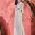 Women floral empire sequinned kurta with trousers