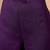 Purple v- neck empire a-line kurta & trousers with dupatta