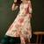 Floral embroidered mirror work kurta with palazzos
