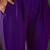 Purple ethnic motifs embroidered keyhole neck a-line kurta with trouser & dupatta