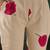 Off white cotton floral printed kurta with pant set