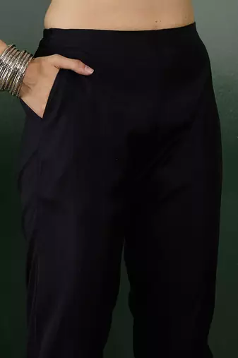 Floral printed a-line kurta with trouser