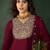 Embroidered a-line kurta sets