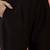 Floral embroidered round neck a-line kurta with trousers & dupatta