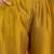 Yellow zari embroidered straight kurta with trouser and dupatta