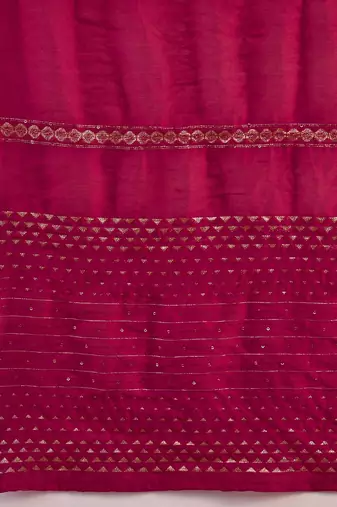 Yellow zari embroidered straight kurta with trouser and dupatta