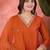 Sequence embroidered kurta pant with dupatta