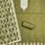 Beige colour muga cotton jamdani pichwai weaving dress material set