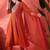Zari sequence cording embroidery with lace a line kurta with trousers & dupatta