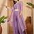 Zari sequence thread embroidered with lace crop top with palazzos & shrug