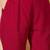 Women floral embroidered a-line kurta with trousers & dupatta