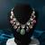 Royal navratna kundan set (necklace & earrings)