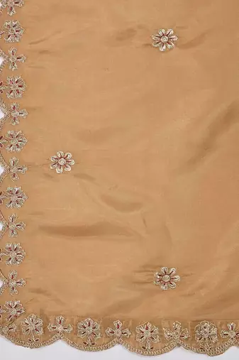 Women embroidered silk blend kurta sets
