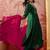 Embroidered straight kurta & trousers with dupatta