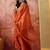 Embroidered round neck kurta & trousers with dupatta