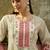 Embroidered round neck kurti & palazzos