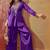 Embroidered  round neck kurta & palazzos