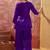 Embroidered  round neck kurta & palazzos